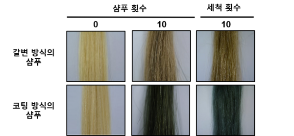 염색 원리가 다른 염색 샴푸 비교