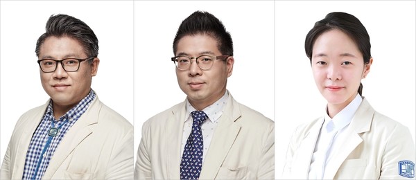 서울성모병원 혈액병원 윤재호 교수, 병리과 이성학 교수, 혈액내과 김가영 임상강사
