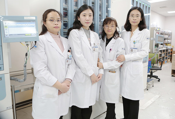 (사진설명)왼쪽부터박은주약사,정진희약사,천주향약사,권기정약사