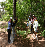 의정부을지대병원, 천보산 일대 ‘숲길 지킴이’ 캠페인 실시