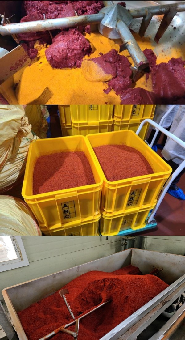 농약 검출 중국산 건고추 사용...가짜 고춧가루로 소비자 기만 / 사진=식약처 제공