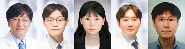 소아신경외과 김승기·김주환 교수, 소아암·희귀질환지원사업단 최승아 교수, 융합의학과 한도현 교수·단기순 박사