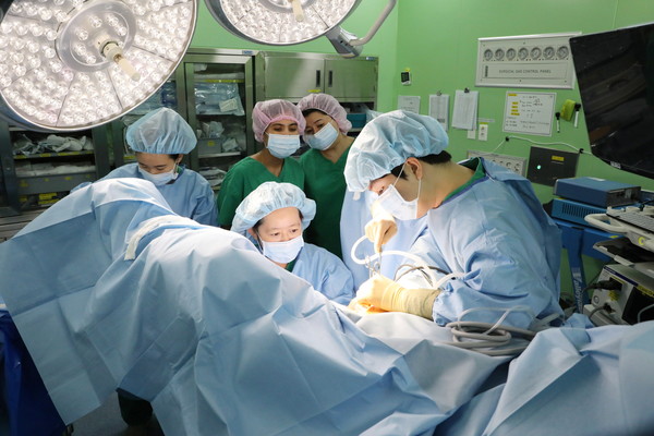 가톨릭대 성빈센트병원, 우즈베키스탄 의료진 초청 연수