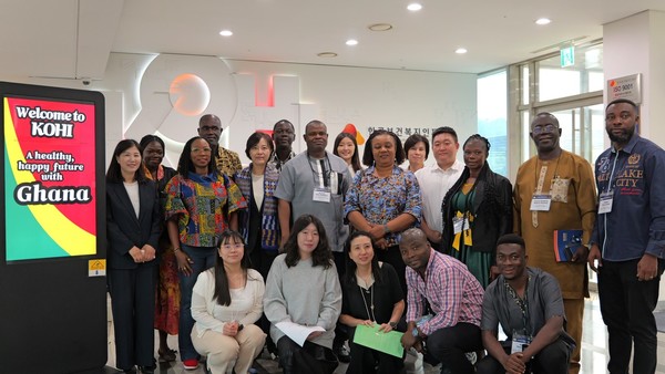 가나 보건청, 한국보건복지인재원 방문