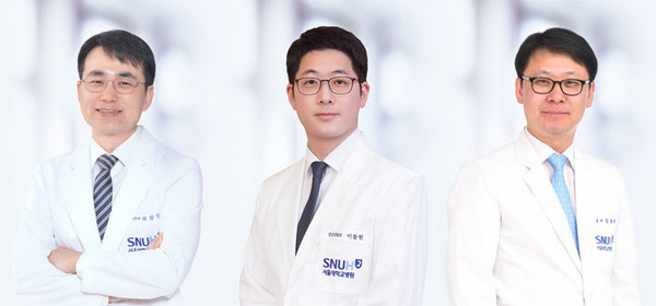 영상의학과 박창민 교수, 이동헌 교수, 소화기내과 임종필 교수